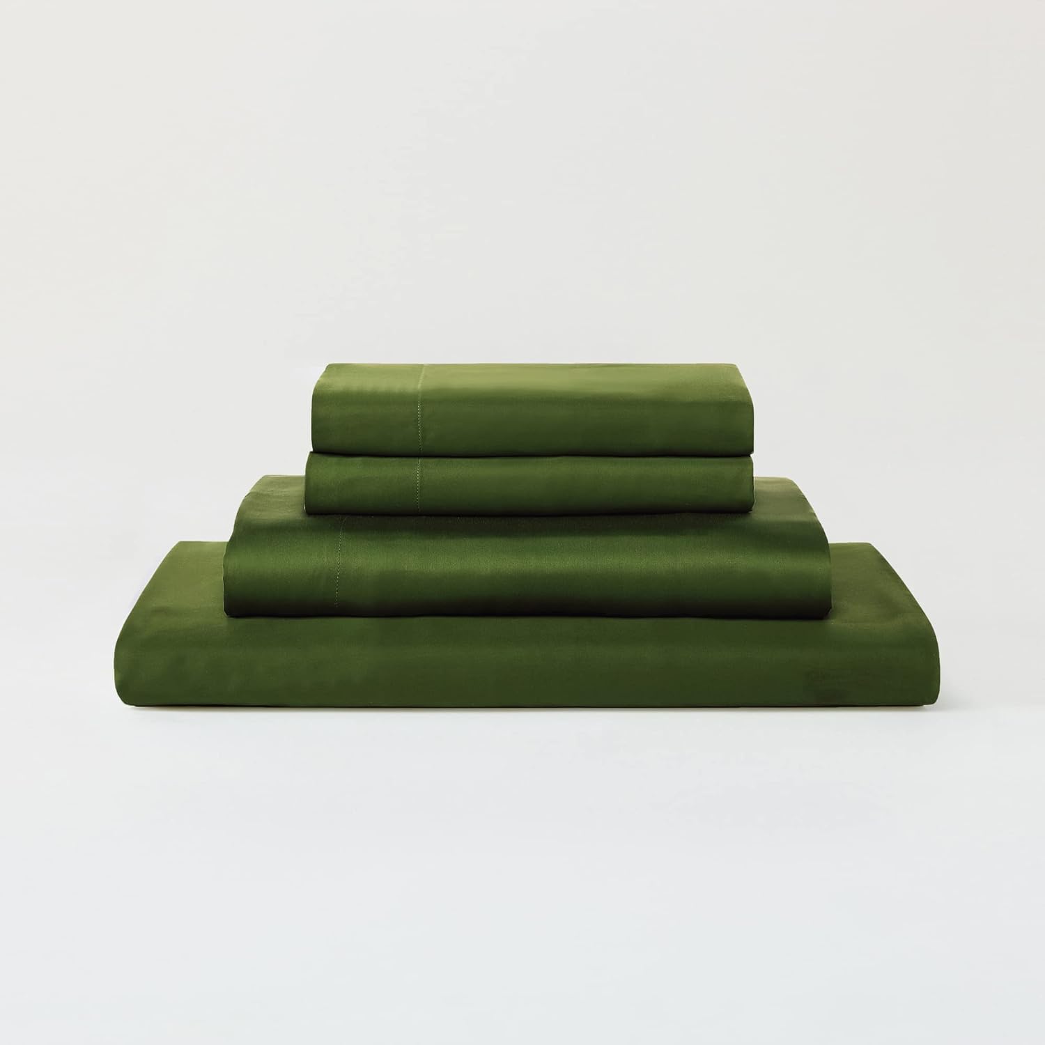 Sijo Juego de sábanas prémium 100% Lyocell de bambú, 3 o 4 piezas, 2 fundas de almohada, 1 sábana bajera ajustable y 1 sábana encimera opcional