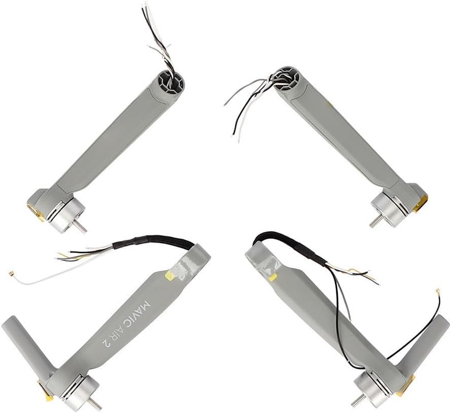 XNasu Brazo motor para D-JI Mavic Air 2 repuesto delantero trasero derecho izquierdo brazos reparación drone piezas de reparación (color  trasero
