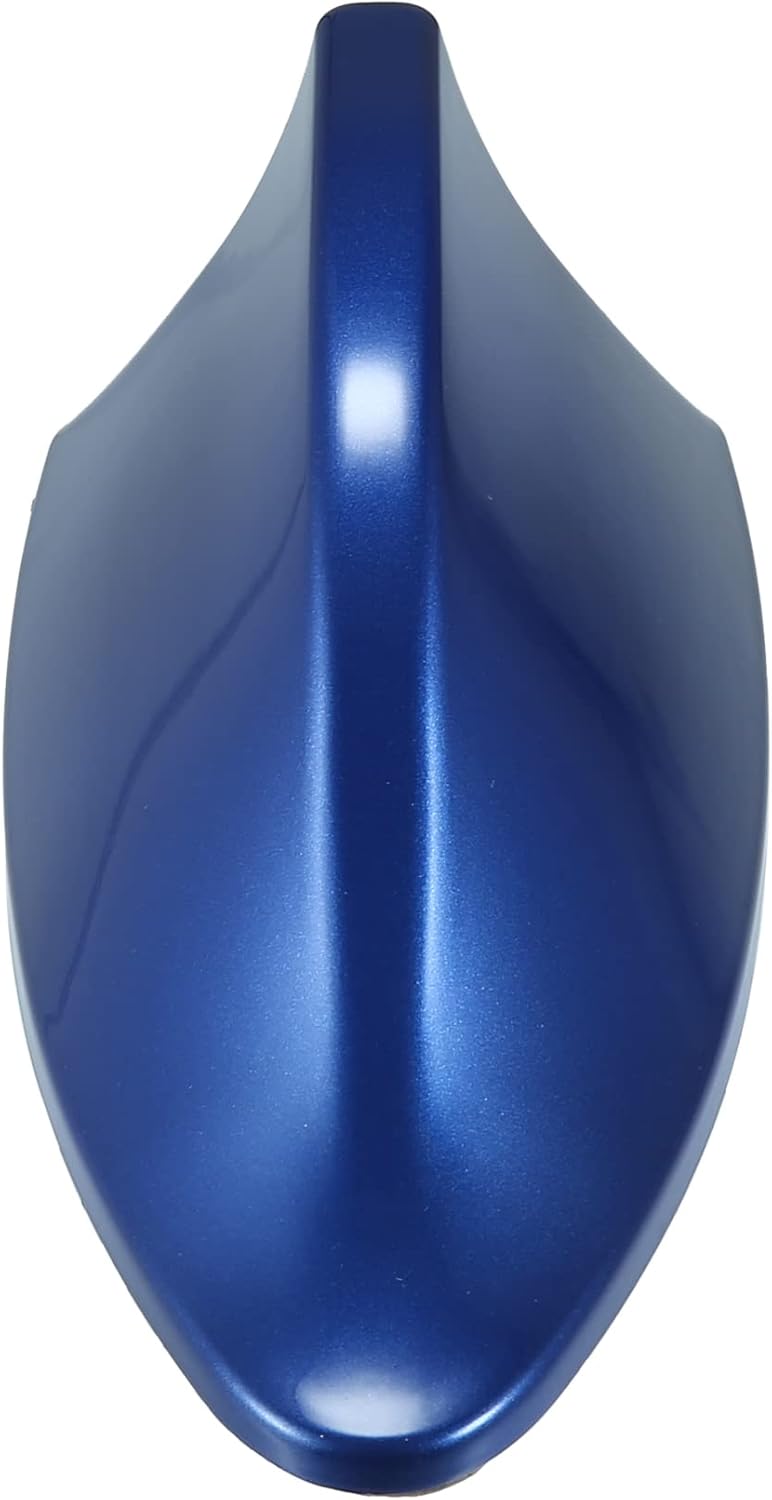 Antena de señal de Radio AM FM con forma de Aleta de tiburón de plástico Azul para coche SUV