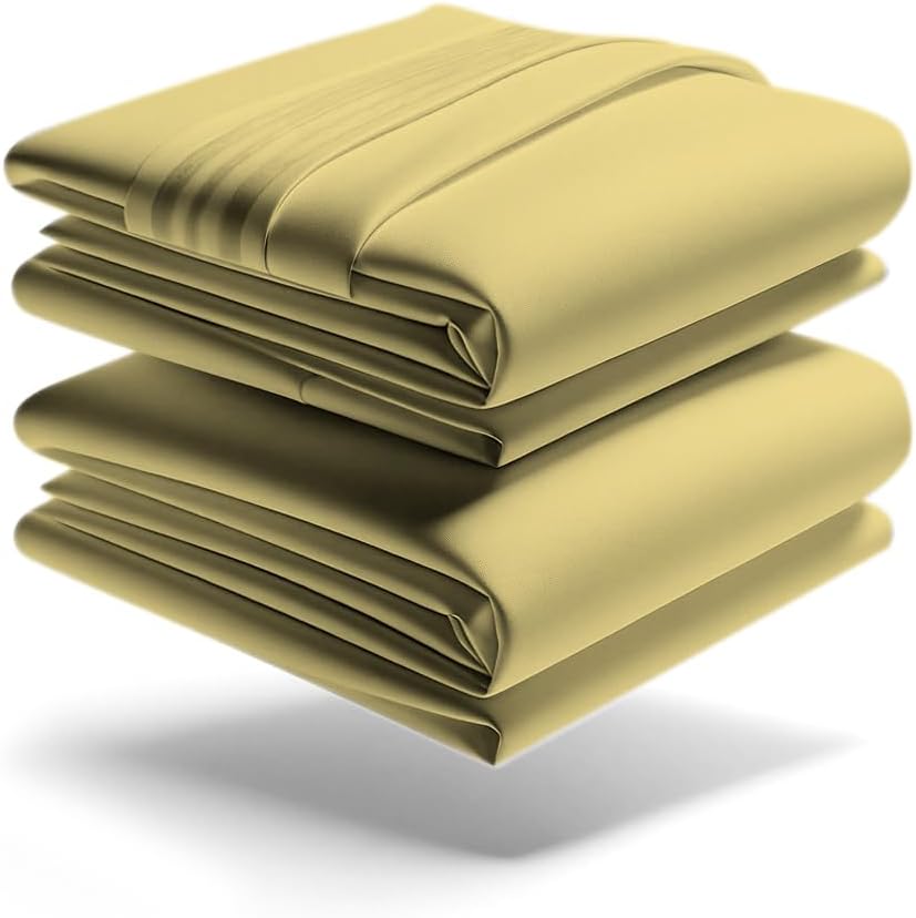Mezzati Colección Prestige 1800 – Juego de sábanas de lujo, suave y cómoda, de microfibra cepillada