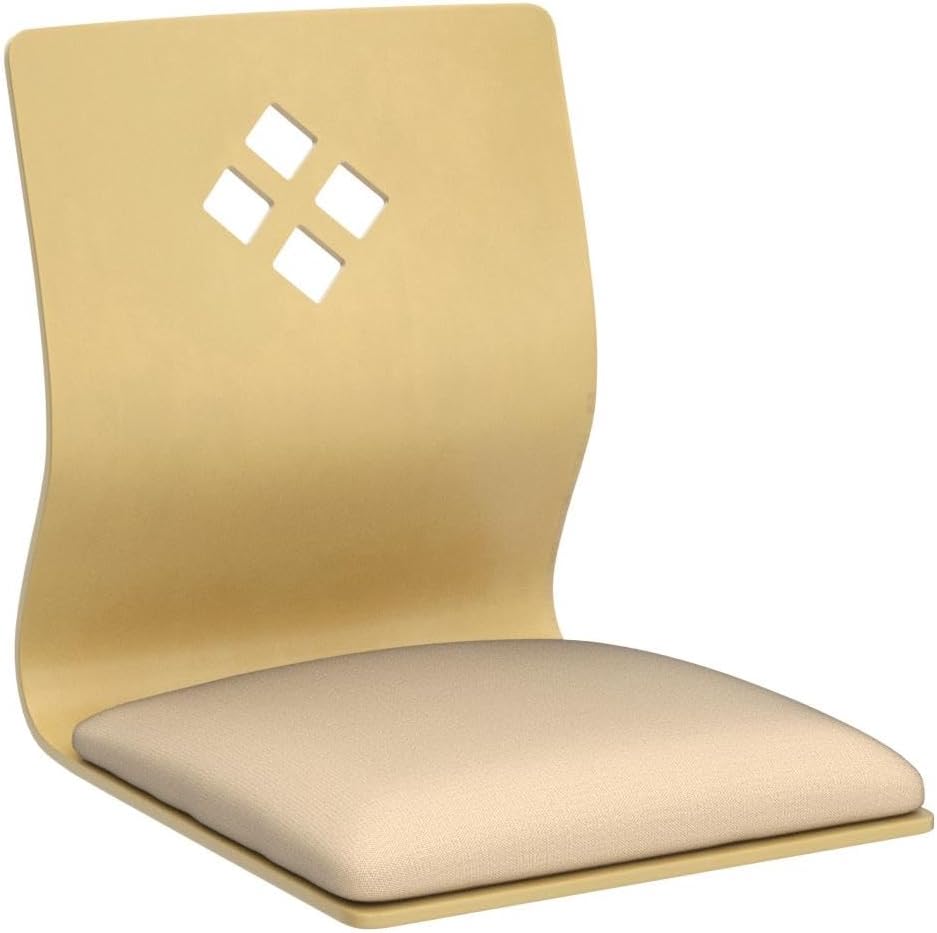 Silla de respaldo Tatami Silla de cama Dormitorio Dormitorio Silla perezosa Silla sin patas Japón y Corea del Sur Silla de ventana de la bahía Silla