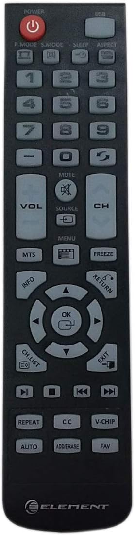 ELEMENT ELEFT326 Mando a distancia para TV XHY-353-3 (renovado)