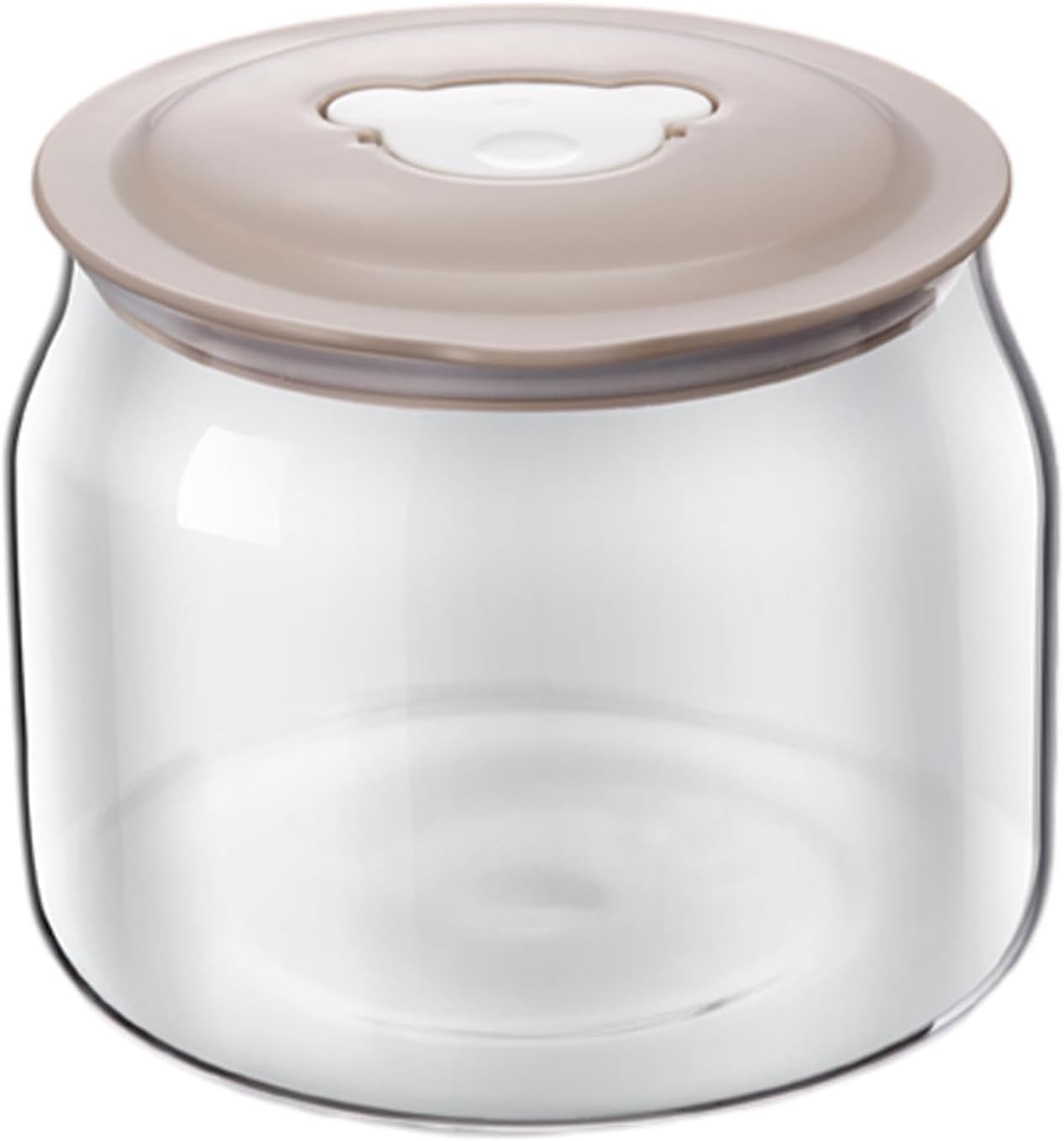 KLKCMS Separador de suero de leche de nueces, filtro de yogur griego, filtro de yogur para yogur pequeño postre mermeladas caseras, botella con tapa