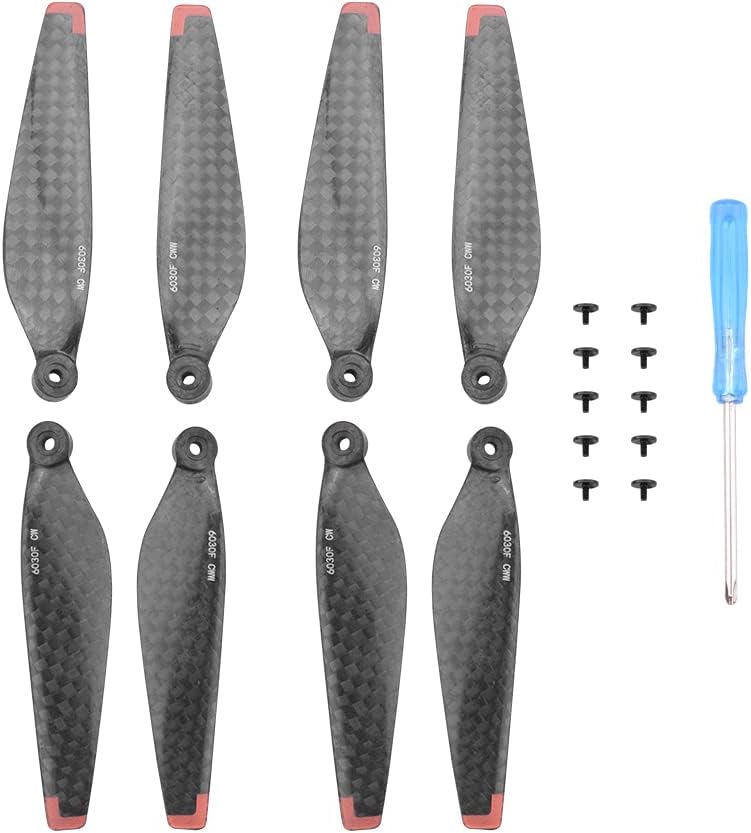 WANSUPYIN 2024 8* Hélices de dron de fibra de carbono Accesorios de bajo ruido Piezas de repuesto de hoja para DJI Mini 3 Pro RC Drone Parts