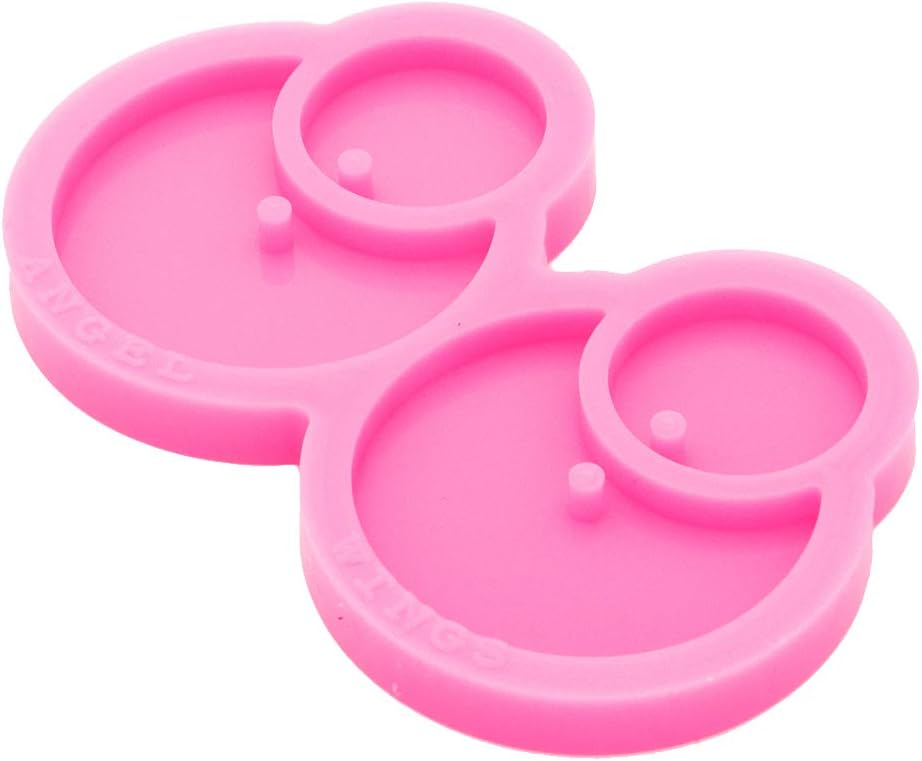 Molde de resina para pendientes, moldes de silicona bohemios, moldes de resina colgantes para aretes, collar de joyería de moda, moldes de silicona