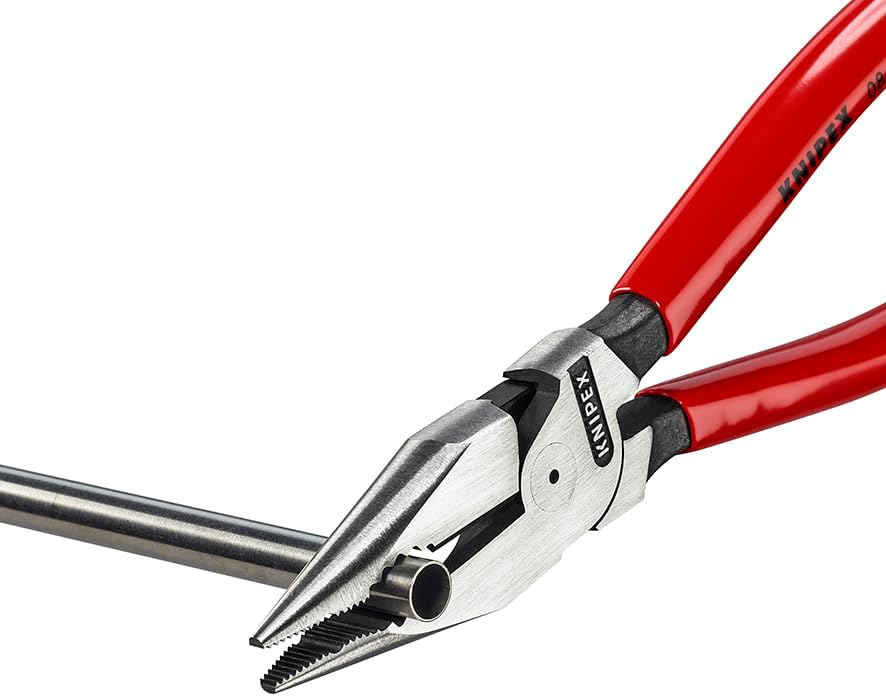 Knipex Alicates combinados de punta de aguja – Agarre de plástico