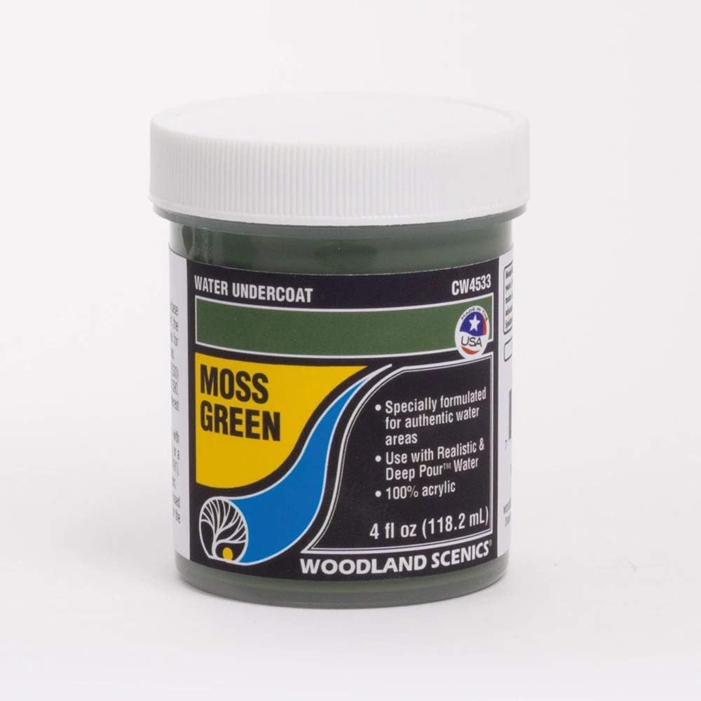 Woodland Scenics Subcapa de agua verde musgo -CW4533