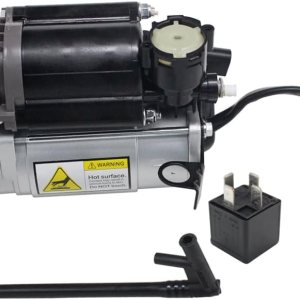 2203200104 Airmatic Bomba de compresor de suspensión neumática con relé apto para Mercedes-Benz W220 W211 W219 S211 CLS550, CLS63 AMG, E320, E350, 2203200104 Airmatic Bomba de compresor de suspensión neumática con relé apto para Mercedes-Benz W220 W211 W219 S211 CLS550, CLS63 AMG, E320, E350,