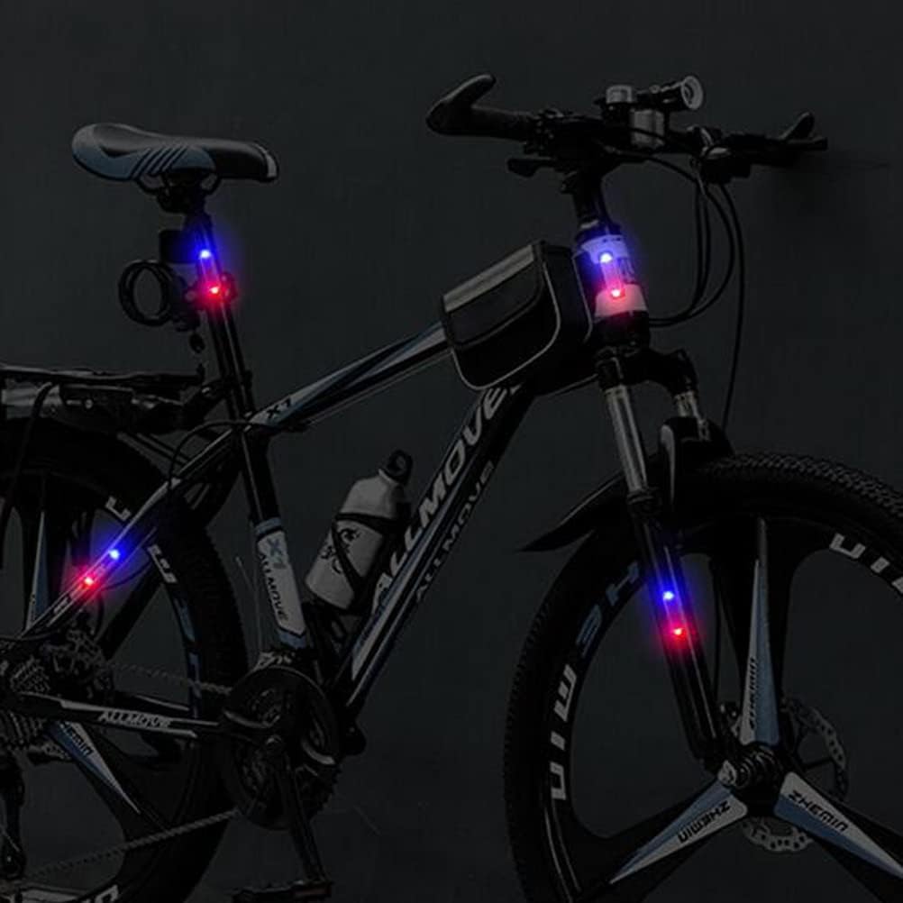 Aolyty Luz de advertencia solar, luz LED intermitente, impermeable, luz de seguridad alimentada por energía solar, paquete de 2 para conducción