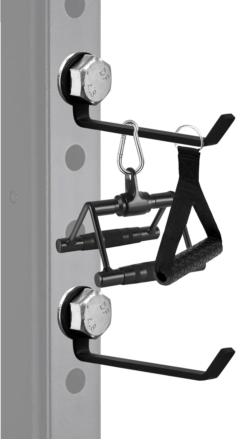 4 piezas de gancho de almacenamiento para sentadillas, accesorios de almacenamiento para barra de barra, accesorios de almacenamiento para rack de