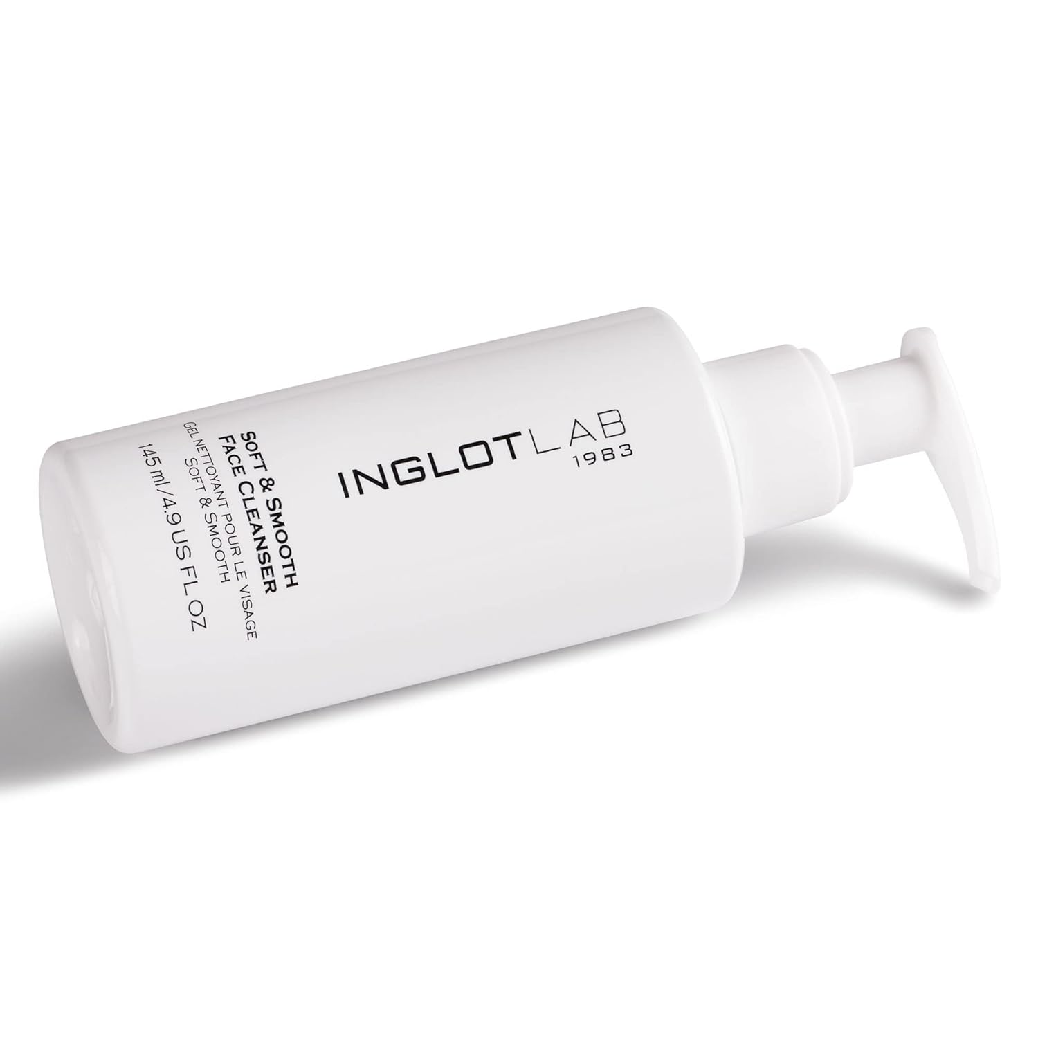 Inglot Gel limpiador facial suave y liso – Elimina imperfecciones y residuos de maquillaje y deja la piel aterciopelada suave e hidratada con