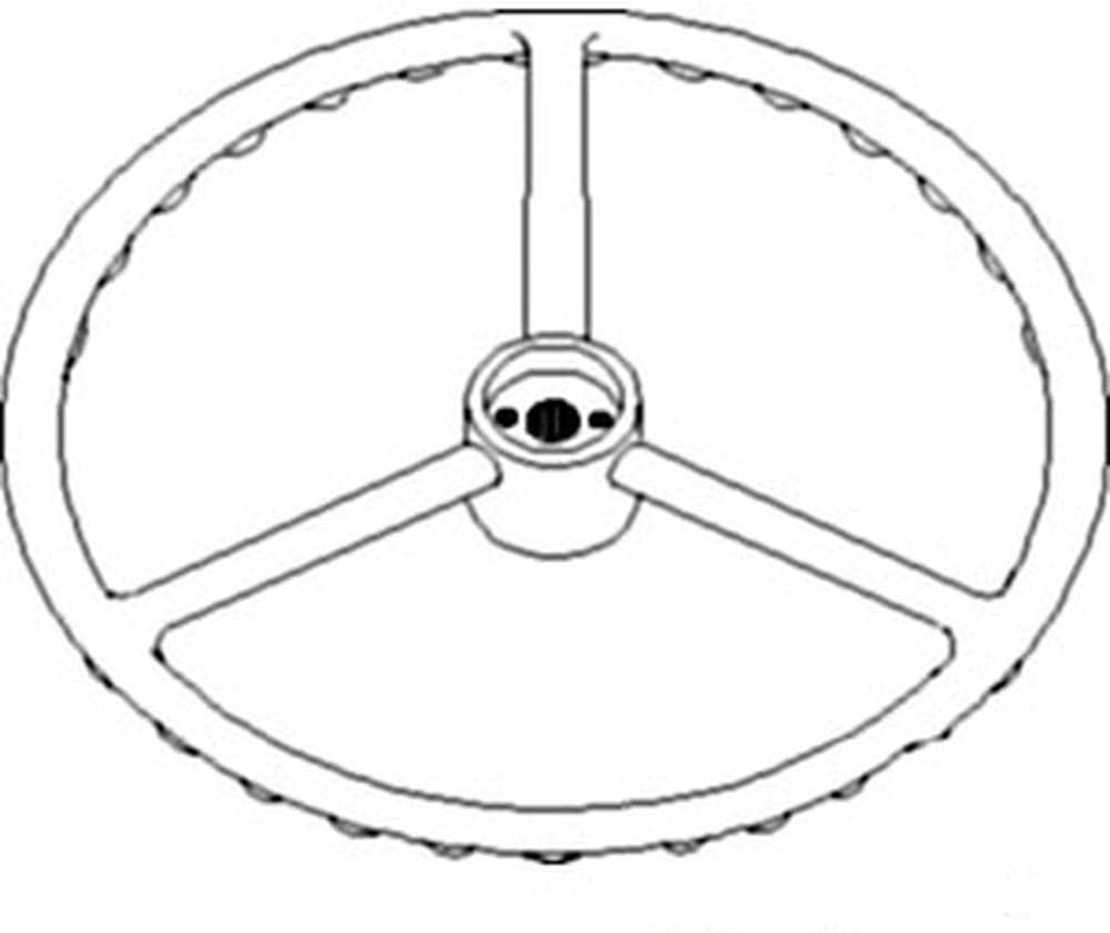 Un nuevo volante para John Deere 1010, 2010, 2510, 3010, 3020, 4010, 4020, 4320, 4520, 4620, 5010, 5020, 6030, 7020, 7030, 7520