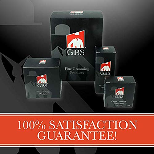 G.B.S Kit de aseo para el cuidado de la barba para hombres, aceite de barba, bálsamo para barba, suero de crecimiento de barba, cepillo militar para