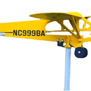 Piper J3 Cub – Veleta de avión 2023, nuevo avión, molino de viento de metal, veletas de avión al aire libre, regalo para techo de jardín y patio Piper J3 Cub – Veleta de avión 2023, nuevo avión, molino de viento de metal, veletas de avión al aire libre, regalo para techo de jardín y patio