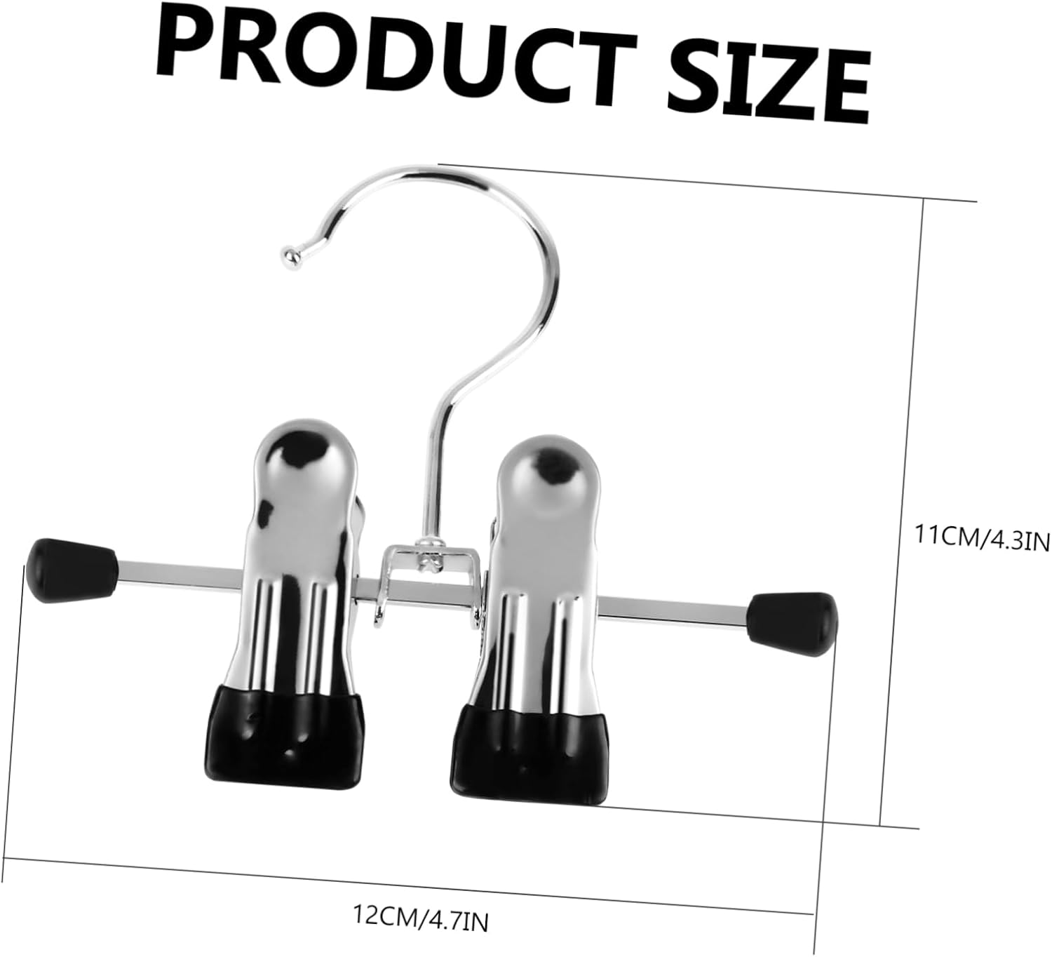 Percha de gancho antideslizante para pantalones, colgador de ropa, 6 unidades, para colgar pantalones, soporte para botas, gancho antideslizante,