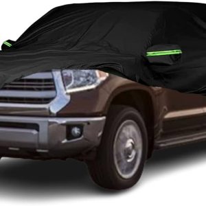 Fundas impermeables para automóvil de repuesto para Toyota Tacoma 2017-2023, cubierta de automóvil a medida para todo tipo de clima, con puerta con Fundas impermeables para automóvil de repuesto para Toyota Tacoma 2017-2023, cubierta de automóvil a medida para todo tipo de clima, con puerta con