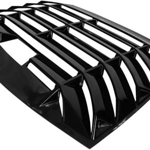 ZR FRS – Cubierta de rejilla para ventana trasera, color negro, ABS, plástico, acrilonitrilo butadieno estireno ZR FRS – Cubierta de rejilla para ventana trasera, color negro, ABS, plástico, acrilonitrilo butadieno estireno