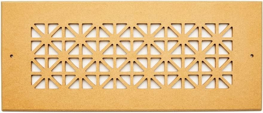 Christopher Scott Design – Cubiertas decorativas personalizadas para ventilación de aire, 4 x 10 pulgadas, para pared, recortes, cubiertas de