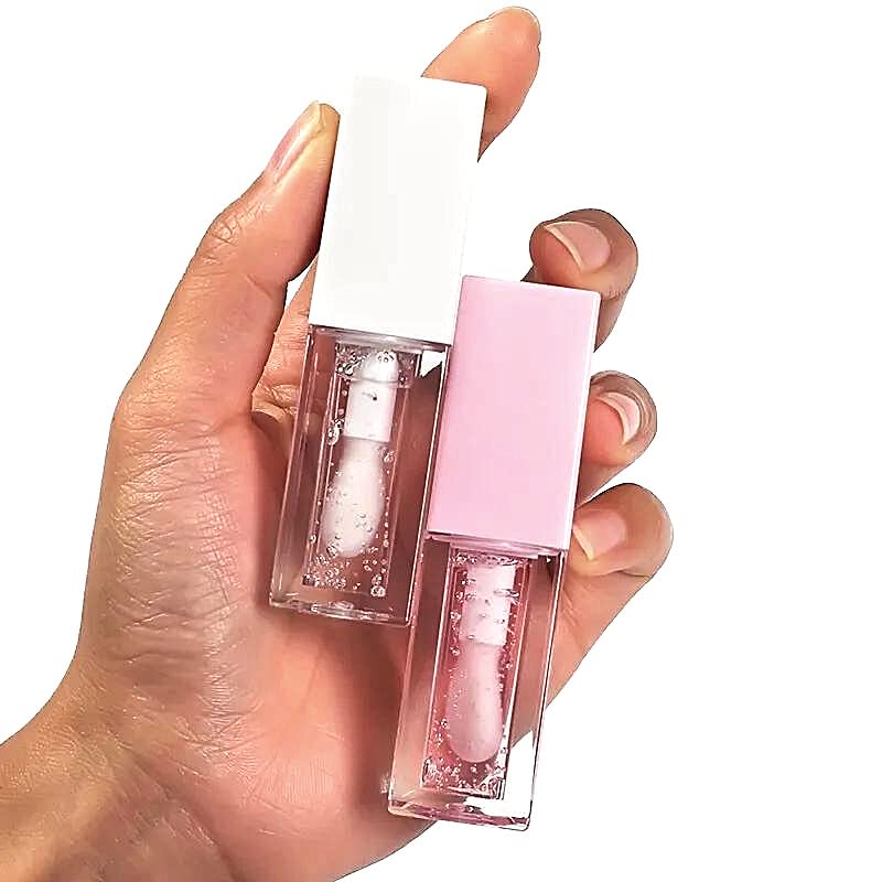 Glow Spark – Aceite hidratante de tinte labial con aceites esenciales y vitaminas para un brillo caliente y natural, relleno de labios y maquillaje