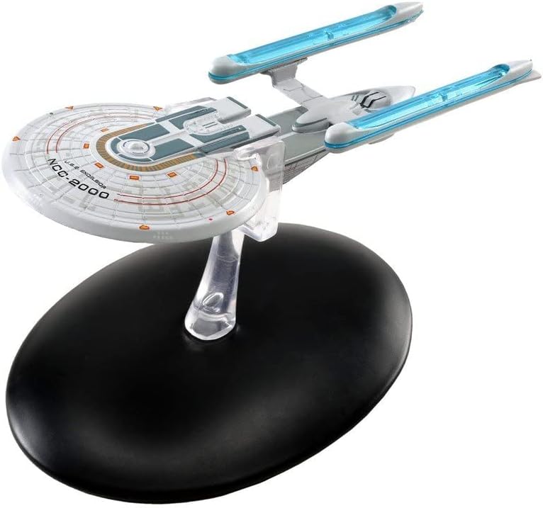 Hero Collector Eaglemoss U.S.S. Excelsior NCC-2000  Colección oficial de Starships Star Trek  Modelo Replica