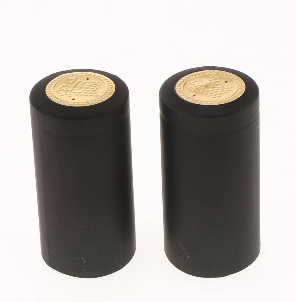 Generic 100 cápsulas termorretráctiles de botella de vino de PVC, 1.339 in ()