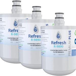 Refresh NSF-53 Filtro de agua de repuesto prémium para refrigerador compatible con LG LT500P, 5231JA2002A, 5231JA2002A-S, ADQ72910901, ADQ72910902, Refresh NSF-53 Filtro de agua de repuesto prémium para refrigerador compatible con LG LT500P, 5231JA2002A, 5231JA2002A-S, ADQ72910901, ADQ72910902,