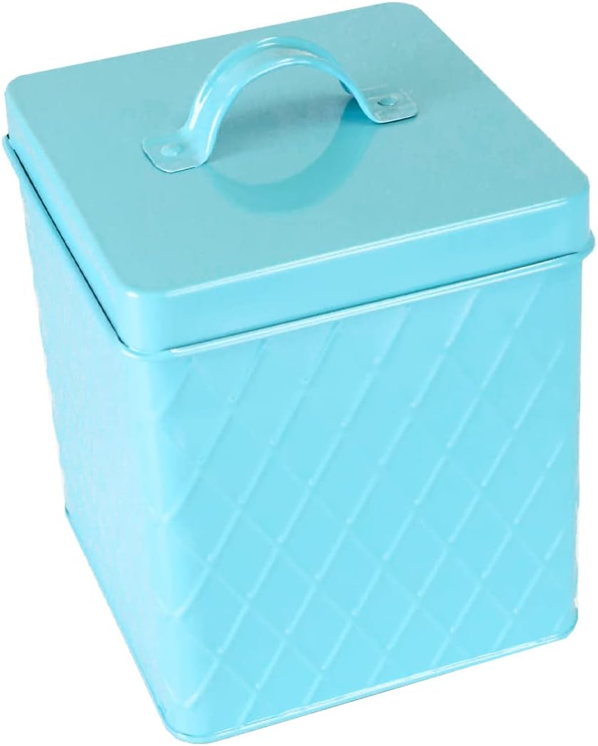 Home Basics – Caja de almacenamiento de alimentos para cocina, Turquoise