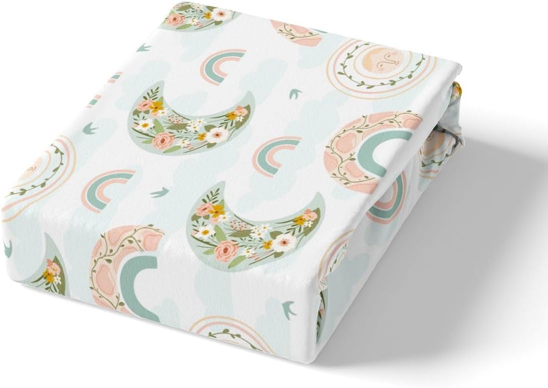 Juego de sábanas con diseño botánico de flores coloridas de tamaño matrimonial, 4 piezas para niños, niñas, niños, adolescentes, decoración de