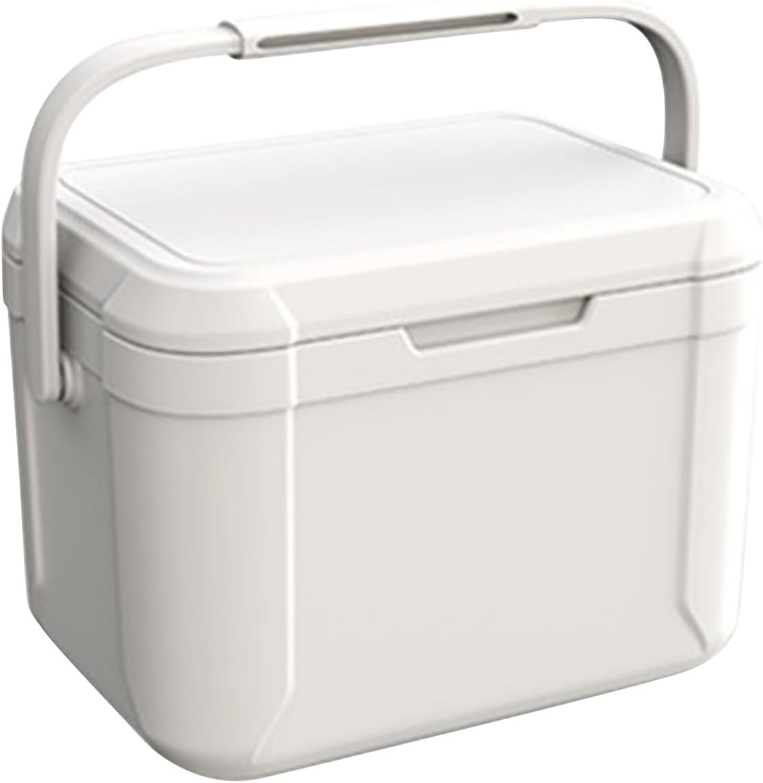Enfriador de camping de 5 litros con 6 bolsas de hielo, caja de almuerzo de retención de hielo duro, enfriador portátil pequeño aislado para