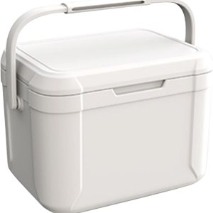 Enfriador de camping de 5 litros con 6 bolsas de hielo, caja de almuerzo de retención de hielo duro, enfriador portátil pequeño aislado para Enfriador de camping de 5 litros con 6 bolsas de hielo, caja de almuerzo de retención de hielo duro, enfriador portátil pequeño aislado para