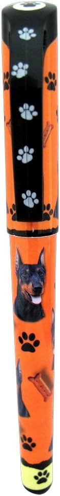 E&S Pets Bolígrafo de gel Doberman Pen Easy Glide, recargable con un agarre perfecto, ideal para uso diario, regalo perfecto para cualquier ocasión