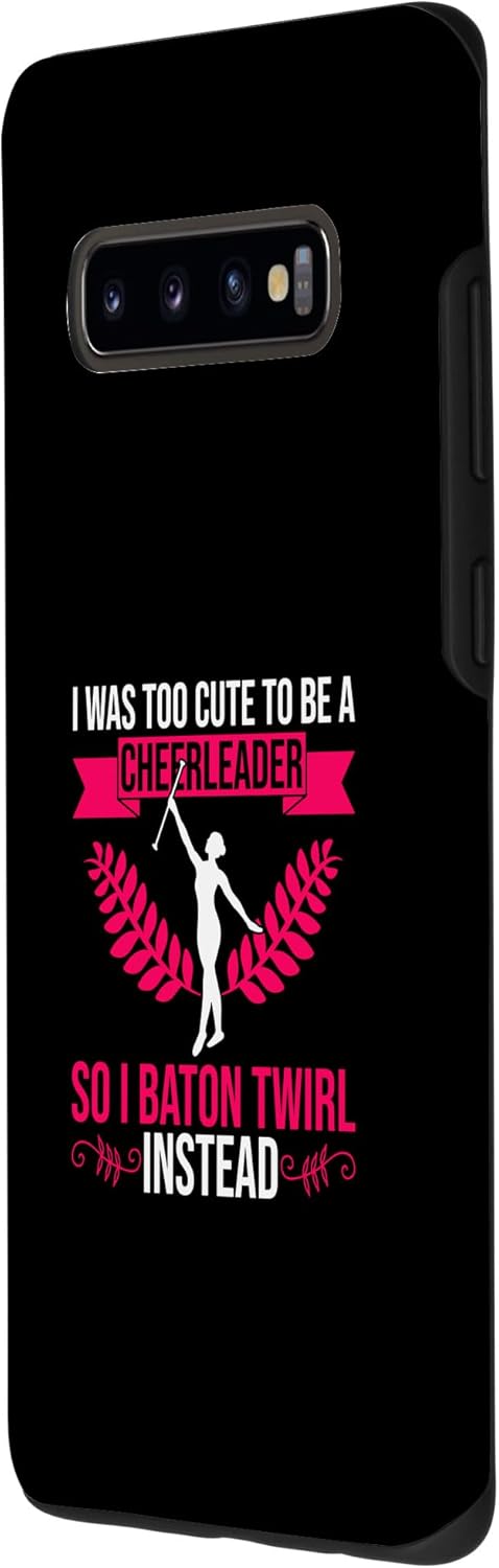 Galaxy S10+ Baton Twirler Design For Majorette Cheerleader Case