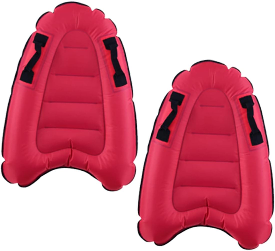 Kisangel 2pcs Swimming Pool Flating Row Float Lounge Beach Holiday Floating Row Inflatable Floating Row Beach