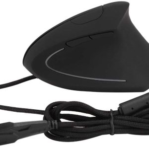 Sanpyl Ratón óptico vertical 6D, diseño ergonómico, 800120020003200 DPI USB LED ajustable, ratones para juegos con cable, para Windows Sanpyl Ratón óptico vertical 6D, diseño ergonómico, 800120020003200 DPI USB LED ajustable, ratones para juegos con cable, para Windows