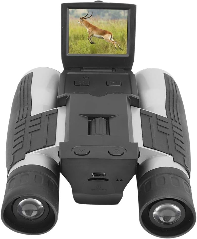 Telescopio, Telescopio Digital de Alta Definición, Telescopio Binocular Ligero Multifunción Grabación de Video al Aire Libre Tomar Fotos Binocular