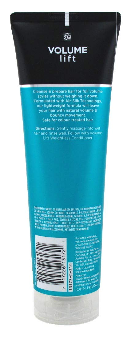 John Frieda Champú tubo de volumen de lujo 8.45 onzas (8.4 fl oz) (paquete de 6)
