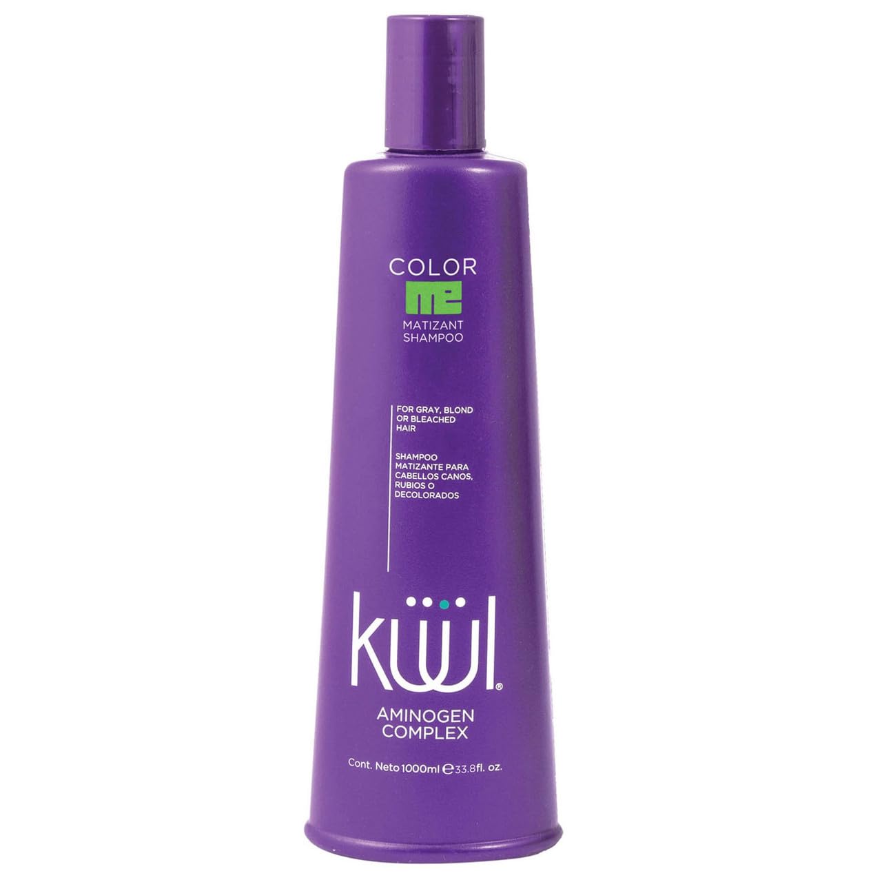 Kuul Matizant Shampoo 33.8 FL OZ cada uno (2 PACK) 2 (dos Matizador para cabello rubio)