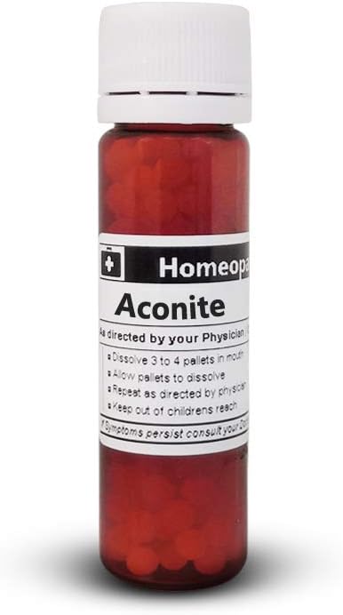 Remedio homeopático – Aconita 200 – 0.35 oz