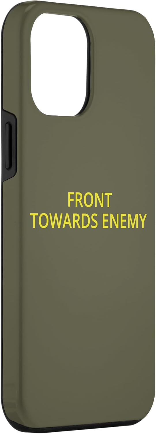 Funda para iPhone 14 Plus Military M18A1 Claymore Mine Front Towards Enemy