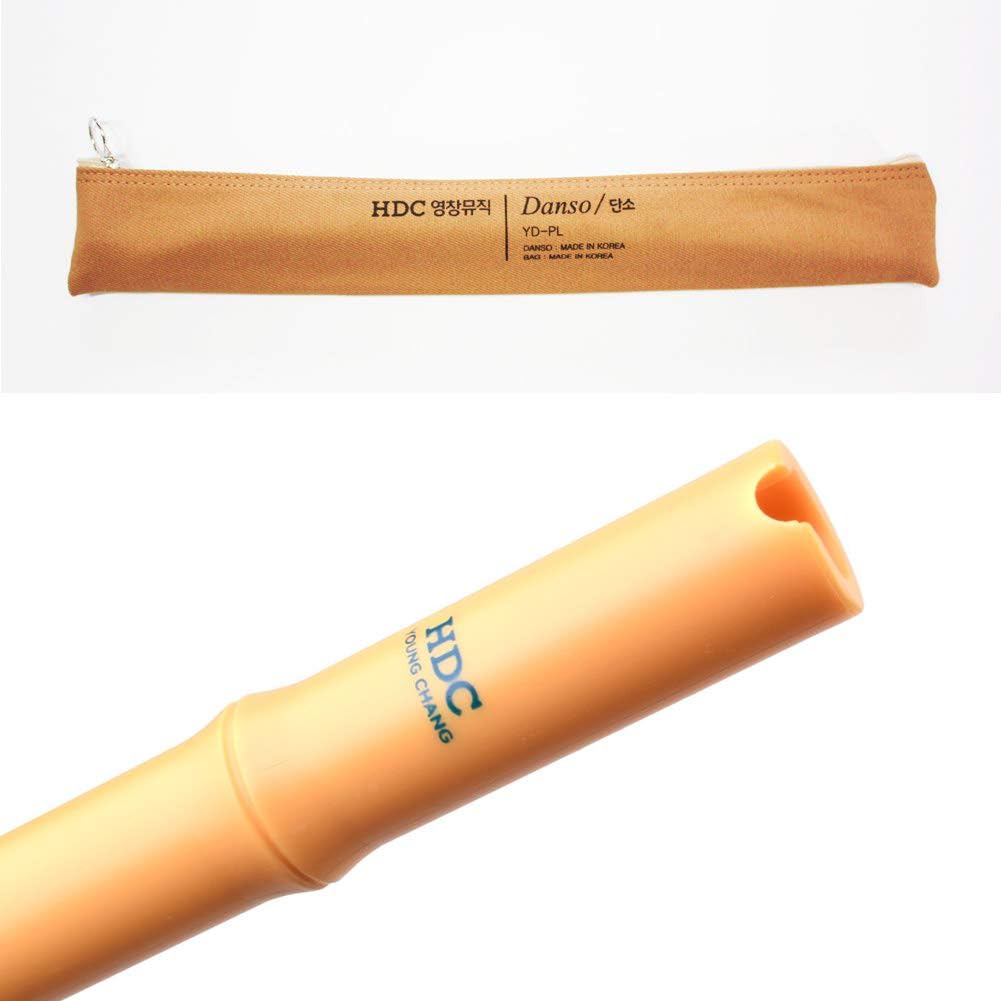 Youngchang Danso – Instrumentos musicales tradicionales coreanos tipo flauta de bambú con bolsa YD-PL