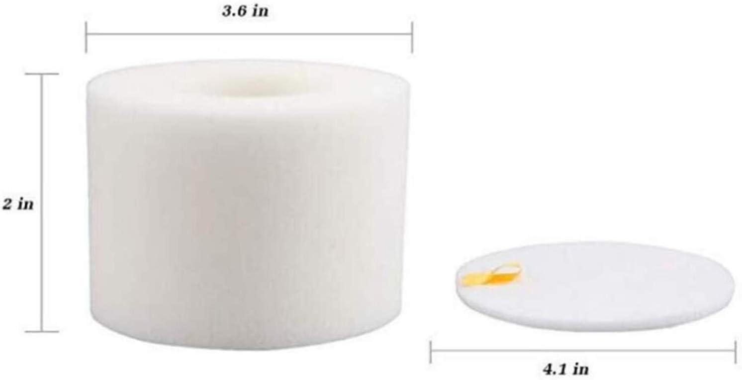 Paquete de 2 filtros de vacío compatibles con aspiradoras Shark APEX AX910 AX912 QU922Q DuoClean de velocidad elevable. Comparar con el número de