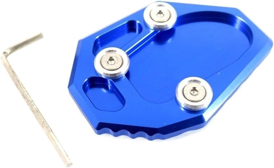 Almohadilla lateral de la motocicleta Soporte lateral de la motocicleta Soporte de extensión para Y&AMAHA YZF MT-07 MT07 FZ07 XJ6 XJ6N FZ6 FZ6R