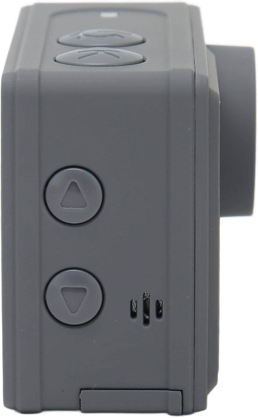 Cámara de acción 4K 30fps WiFi Cámara de acción con pantalla doble, cámara deportiva impermeable subacuática de 98 pies con control remoto y