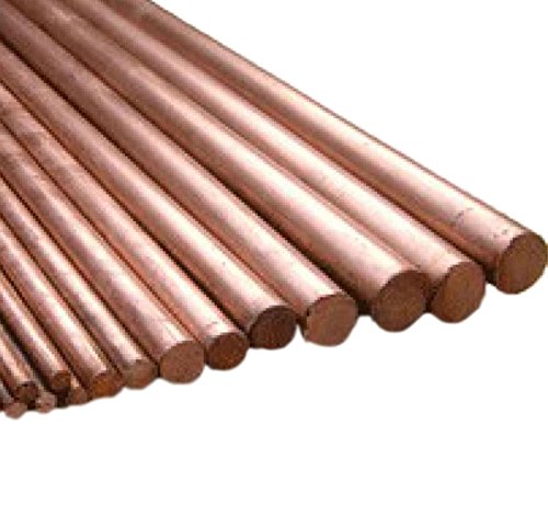 8pcs 0.157 in Dia. 9.85 “Largo 99.9% Cobre Puro T2 Cu Varillas Cilindro de Metal