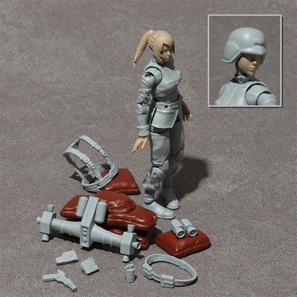 Megahouse – Mobile Suit Gundam – Earth United Army Soldier 03, G.M.G. Figura coleccionable profesional