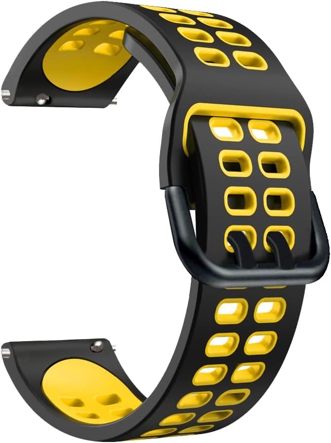 VBWVA Correa de silicona para Huawei Watch GT 3 1.811 in correas GT2 GT3 GT Runner 1.811 in pulsera compatible con la mayoría de correas de reloj de
