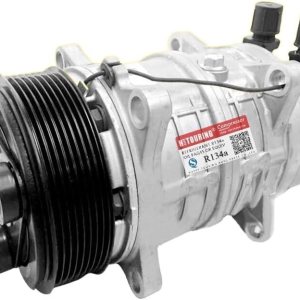 Auto Coche AC AC Compresor de aire acondicionado 8PK 24V  12V TM 15 o 16 Compresor (Color  TM16 12V) Auto Coche AC AC Compresor de aire acondicionado 8PK 24V  12V TM 15 o 16 Compresor (Color  TM16 12V)