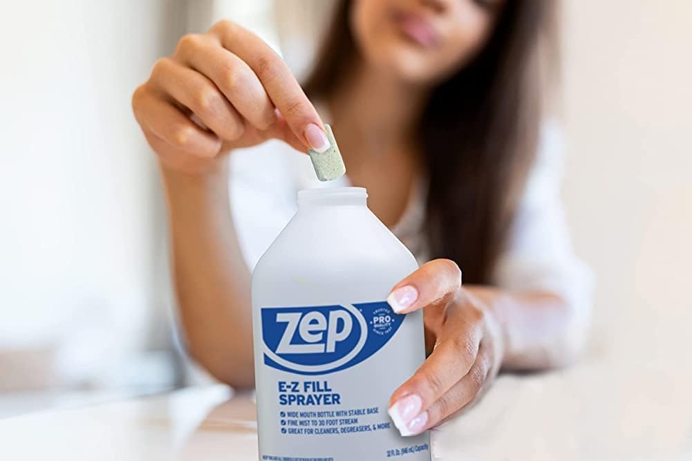 Zep PRO-TABS – Tabletas solubles de limpieza multiusos – 4 tabletas – ZUAPCTAB solo tienes que añadir agua! Respetuoso con el medio ambiente