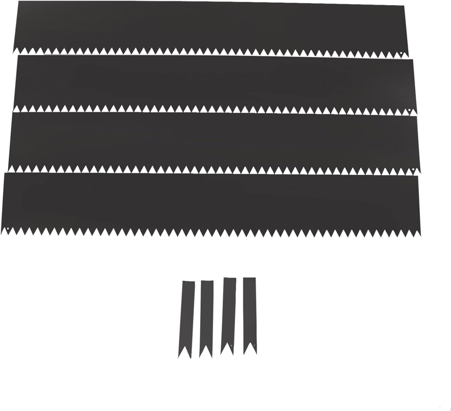 Borde de acero para paisaje, borde de acero de 40 x 6 pulgadas, borde flexible para jardín, borde de paisaje, borde de jardín para paisajismo,