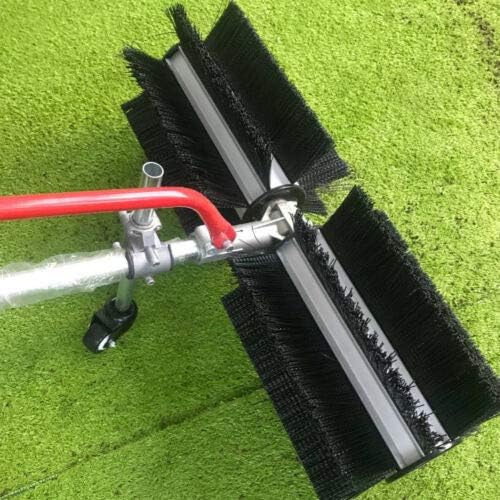 Barredora industrial de empuje manual de 2 tiempos de 1.7HP – Potencia de gas de 43 CC con sistema de refrigeración por aire – Limpiador portátil